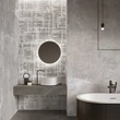 Kép 4/4 - BENEDIKT TILES ABK Poetry Stone Decor Lines Grey 60x120