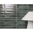 Kép 2/3 - BENEDIKT TILES Cifre Kalon Green 5x25 cm fényes