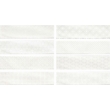 Kép 2/3 - BENEDIKT TILES Cifre Opal Decor Snow Glossy 7.5×30