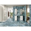 Kép 2/4 - BENEDIKT TILES Emil Tele di Marmo Onyx Green 90x90 full