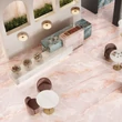 Kép 4/4 - BENEDIKT TILES Emil Tele di Marmo Onyx Pink 60x120 full