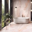 Kép 2/4 - BENEDIKT TILES Emil Tele di Marmo Onyx Pink 60x120 full