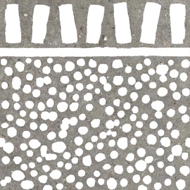 BENEDIKT TILES ABK Poetry Stone Decor Fringe Grey 60x60