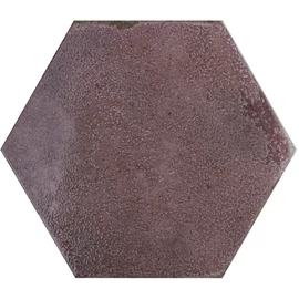 BENEDIKT TILES Cifre Oken Hexagon Garnet Brillo 23,2x26,7 cm fényes