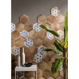 BENEDIKT TILES Elios Terre Etrusche Esagonetta Marche 25x22