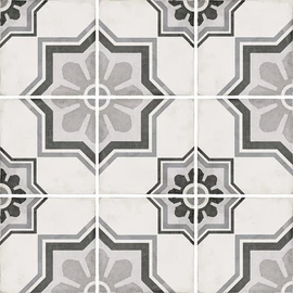 BENEDIKT TILES Equipe Art Nouveau Capitol Grey 20×20