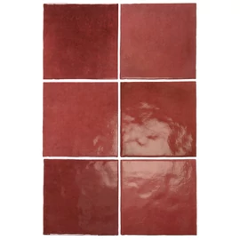 BENEDIKT TILES Equipe Artisan Burgundy 13,2×13,2
