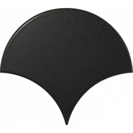 BENEDIKT TILES Equipe Scale Fan Black Matt 10,6x12 cm