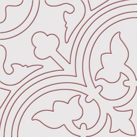BENEDIKT TILES Keros Belle Epoque Alhambra Rojo 25x25