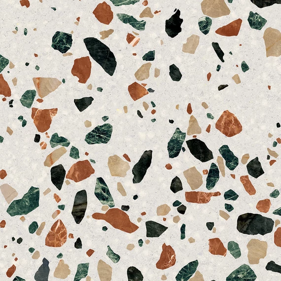 BENEDIKT TILES ABK Play Drops Multiwhite 20×20 nat.