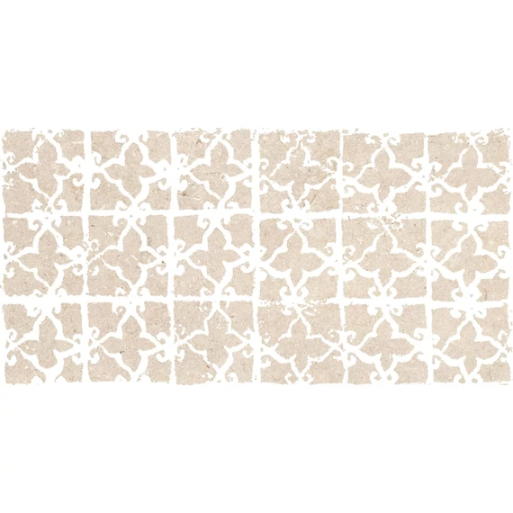 BENEDIKT TILES ABK Poetry Stone Decor Stamp Beige 60x120