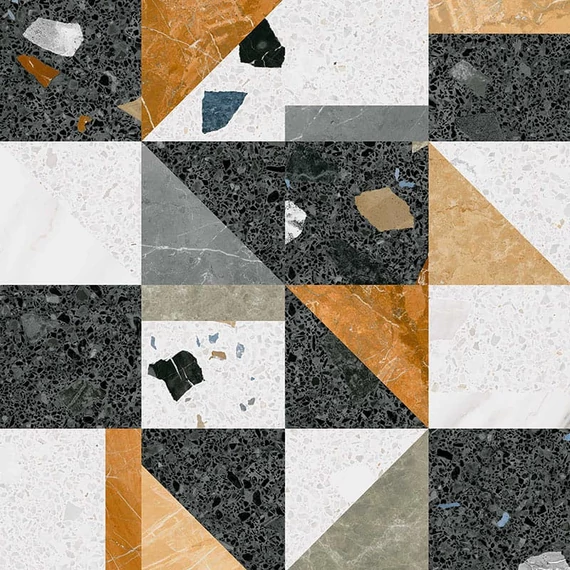 BENEDIKT TILES Arcana Stracciatella Stellato-R Multicolor 80×80