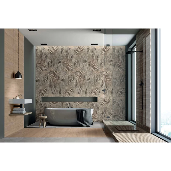 BENEDIKT TILES Dado Wallpapers Bronze Fern 60×120 nat. rett.