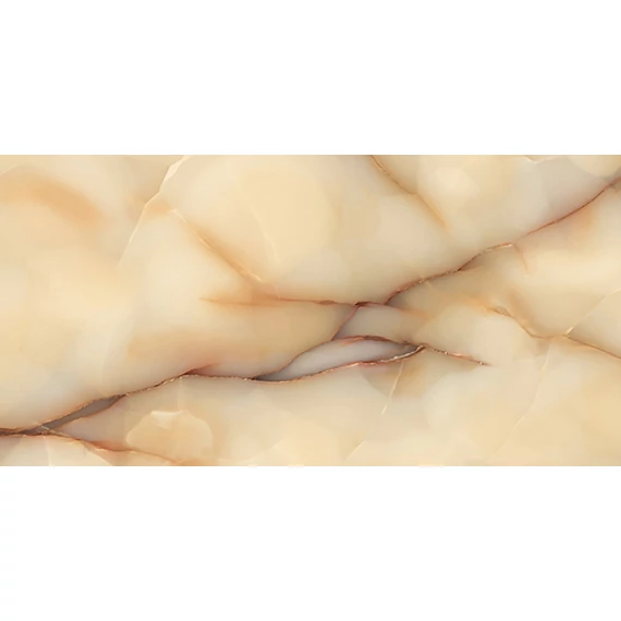 BENEDIKT TILES Emil Tele di Marmo Pure Onyx Miele 60x120 cm silktech
