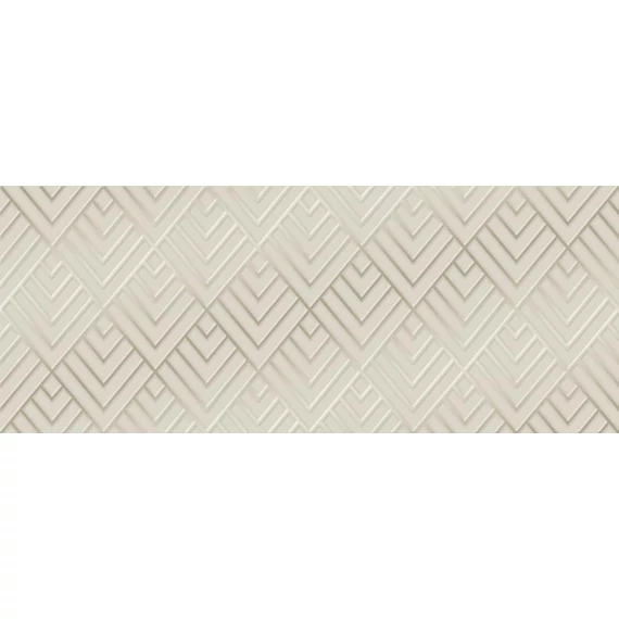 BENEDIKT TILES Golden Tile Arcobaleno Argento Decor 3 Light Grey 20x50
