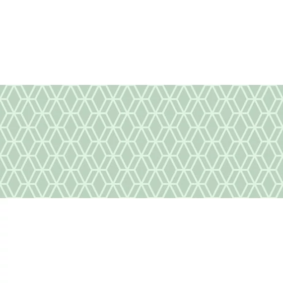 BENEDIKT TILES Golden Tile Arcobaleno Argento Decor 4 Mint 20x50
