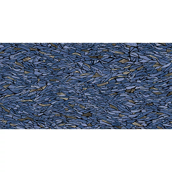 BENEDIKT TILES Viva Narciso Frammenti Zaffiro 60×120 full lapp. rett.